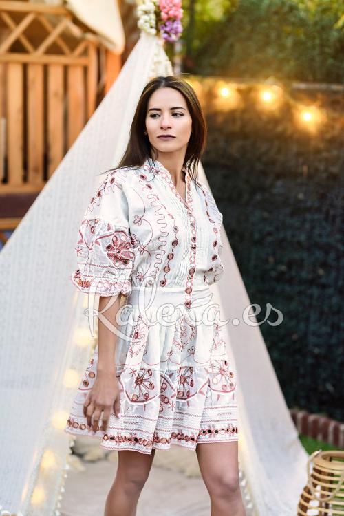 Boho Banjara illusie jurk