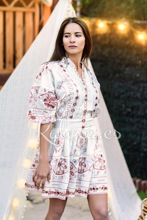 Boho Banjara illusion dress