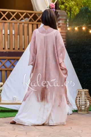 Poncho Boho Glitter
