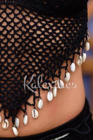 Top Crochet Caracolas