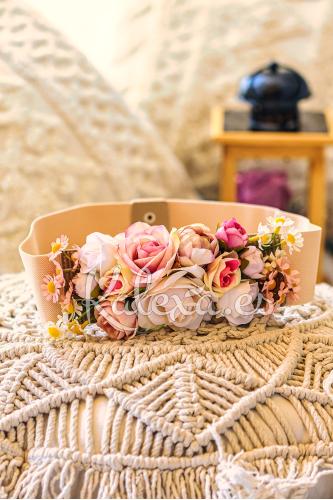 Ceinture à fleurs Adriel