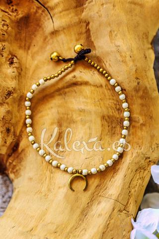 Cavigliera Boho Moon