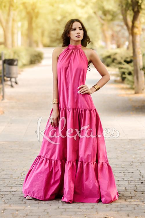 Boho Taffeta Guest Dress