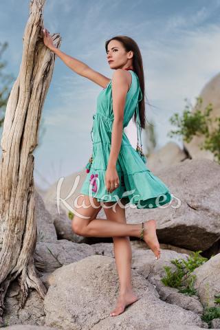 Boho chique Kat jurk