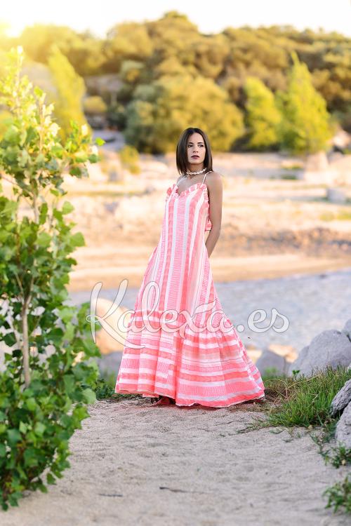 Robe Boho Néon
