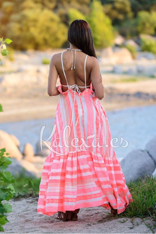 Robe Boho Néon