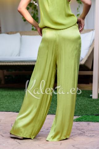 Pantalón Boho Satén.