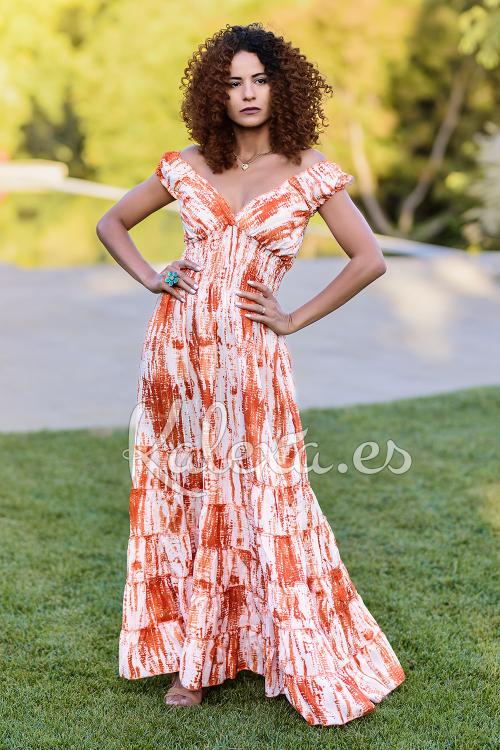 Boho Painted Dress