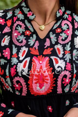 Korte Boho-jurk Ammar