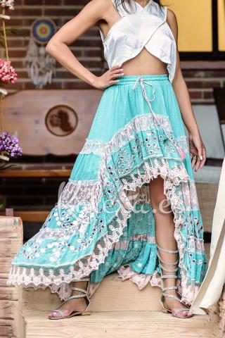 Saia Boho Aquamarine