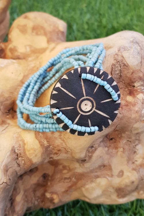 Aztec Turquoise Bracelet