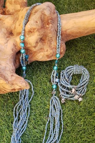 Collar Kendra Turquesa