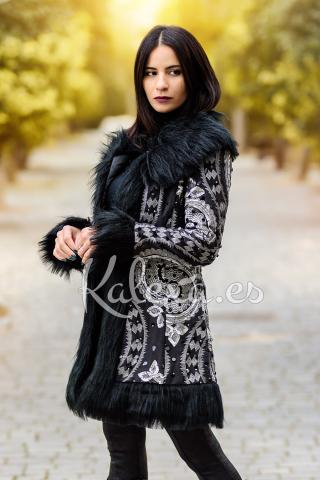 Abrigo chaqueta Boho Chic Wuar