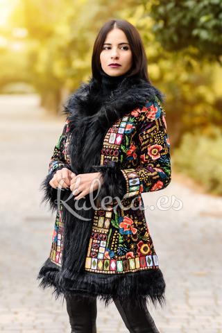 Abrigo chaqueta Boho Guloya.