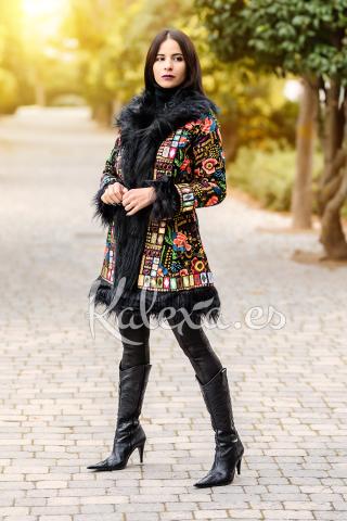 Boho Guloya Jackenmantel.