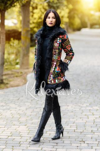 Abrigo chaqueta Boho Guloya.