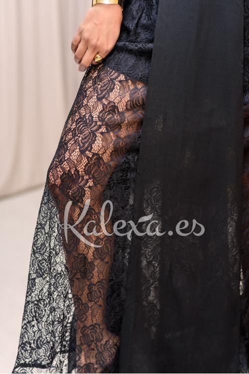 Kleidung Boho Schwarz Noir