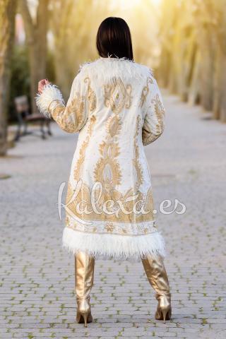 Coat lange jas Glam René