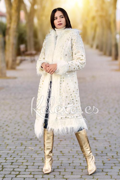 Abrigo chaqueta Boho Glam Cisne