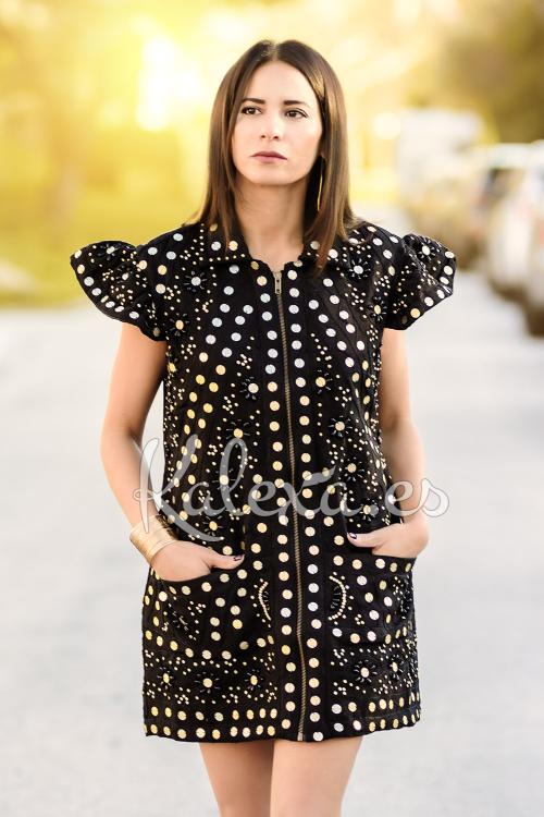 Boho-Georgette-Westenkleid