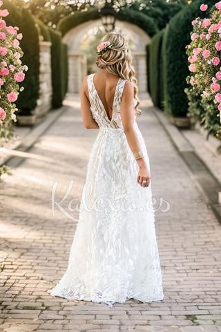 Brautkleid Boho Ura