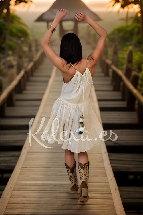 Boho chique Kat jurk