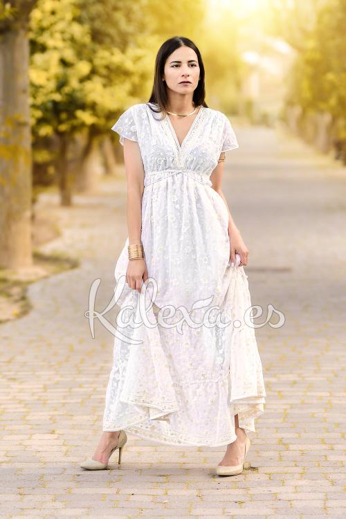 Boho Amara wedding dress