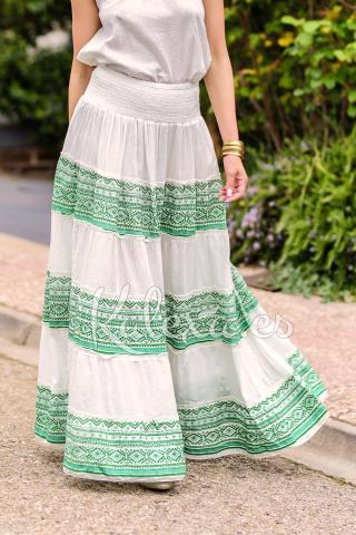 Jupe boho ethnique Asha