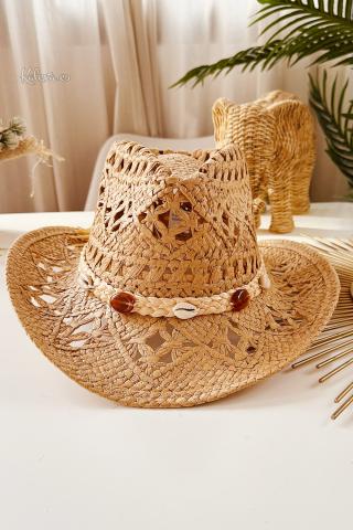 Chapeau Boho coquillage