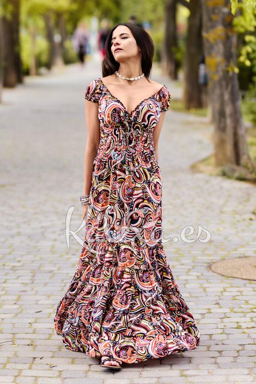 Boho Picasso Kleid