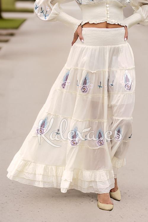 Boho Swan skirt