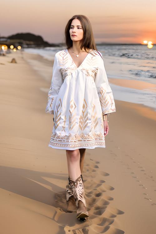 Boho Serenata Ethnic Boho Dress