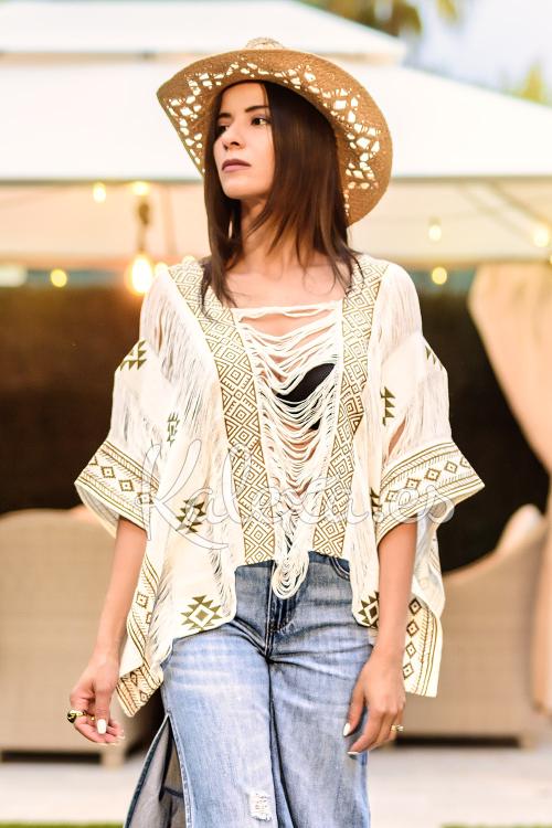 Poncho Boho Island