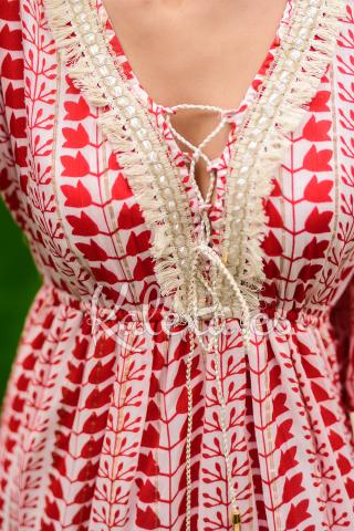 Vestido Boho corto Elma