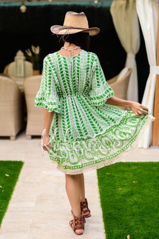 Vestido Boho corto Elma