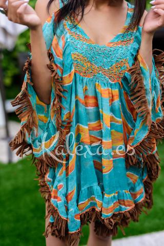 Amazonas Boho ponchotop