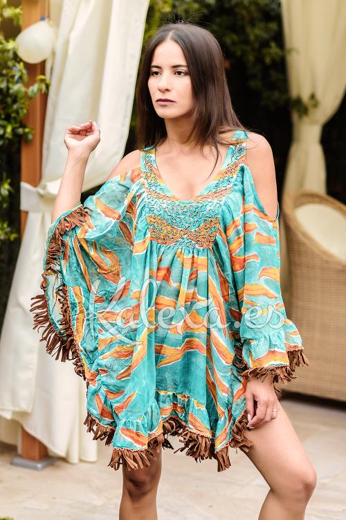 Amazonas Boho Poncho-Oberteil