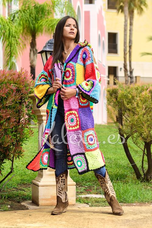 Boho Jacket in crochet Aster