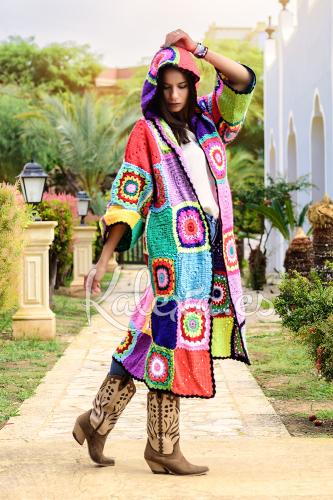 Boho Jacket en crochet Aster