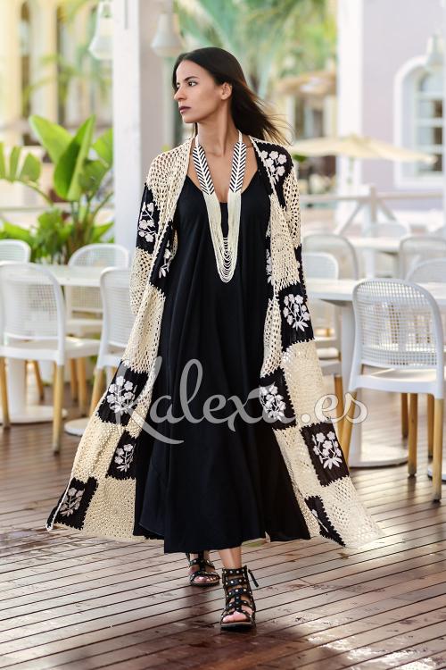 Chaqueta Crochet Luxury Yin Yang