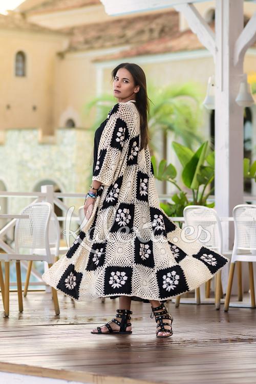 Chaqueta Crochet Luxury Yin Yang