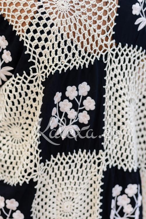 Crochet Luxury Yin Yang Jacket