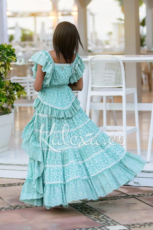 Jupe boho asymétrique Éden