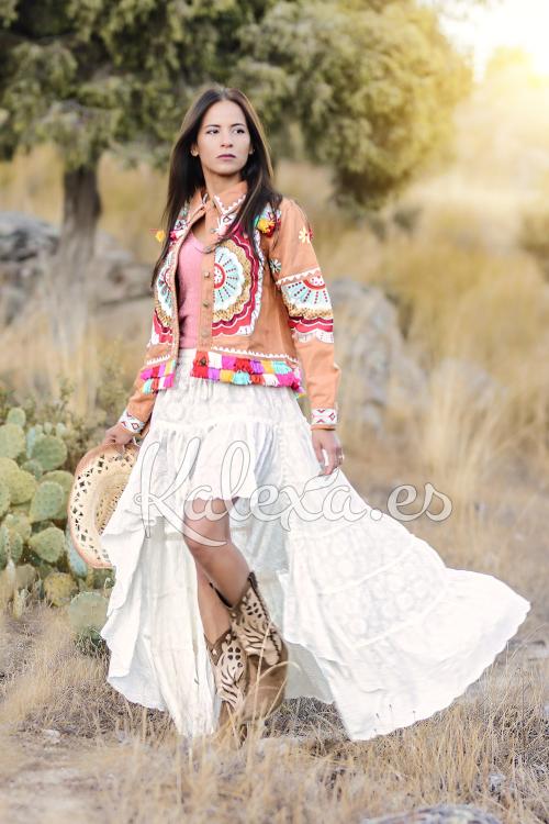 Boho Asymmetrical Eden Skirt