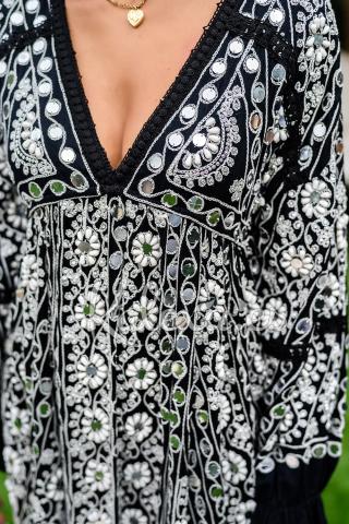 Vestido Boho Aditi Black