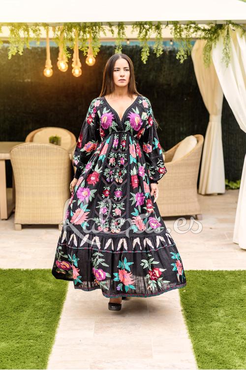 Vestido Invitada Boho Akla