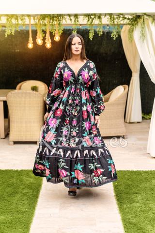 Vestido Invitada Boho Akla