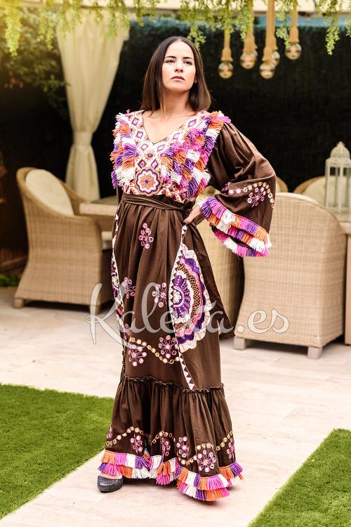 Robe d'invitée Boho Sara Folklore