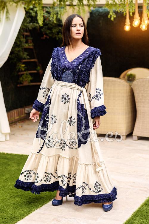 Vestido de convidada Boho Jaipur