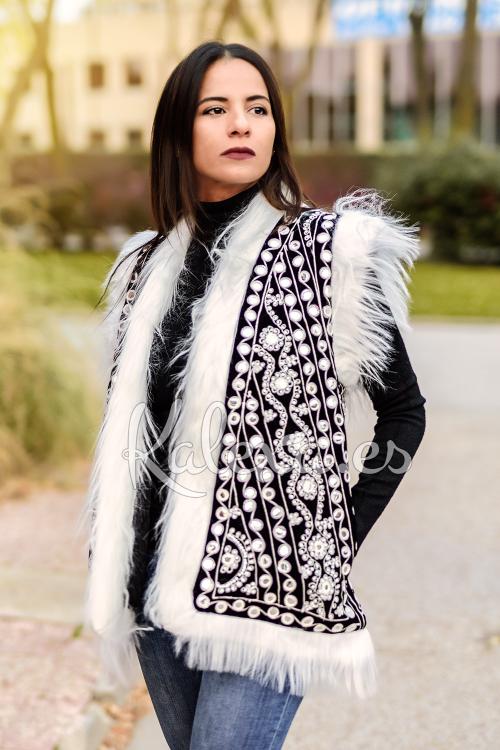 Gilet Boho Lumière